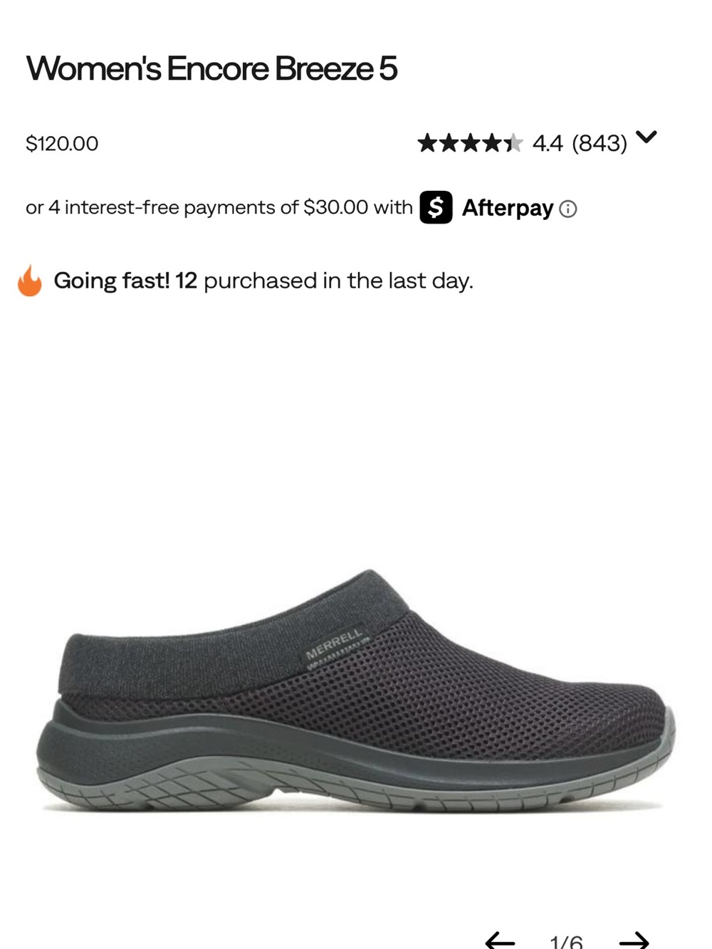 Merrell Women's Encore Breeze 5